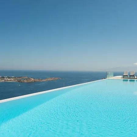 Villa Extravagant Mykonos - 10 Bedrooms - Castillo Di Cuore - Stunning Sea Views - Agios Lazaro