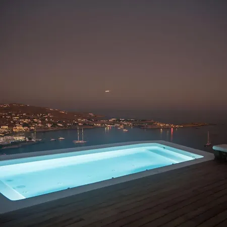 Extravagant Mykonos - 10 Bedrooms - Castillo Di Cuore - Stunning Sea Views - Agios Lazaro Psarou (Mykonos)