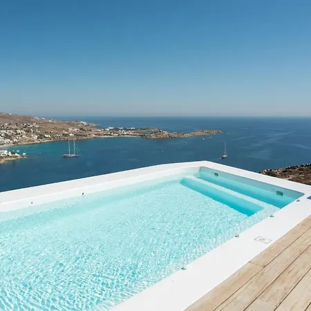 Villa Extravagant Mykonos - 10 Bedrooms - Castillo Di Cuore - Stunning Sea Views - Agios Lazaro *