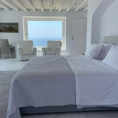 Villa Extravagant Mykonos - 10 Bedrooms - Castillo Di Cuore - Stunning Sea Views - Agios Lazaro