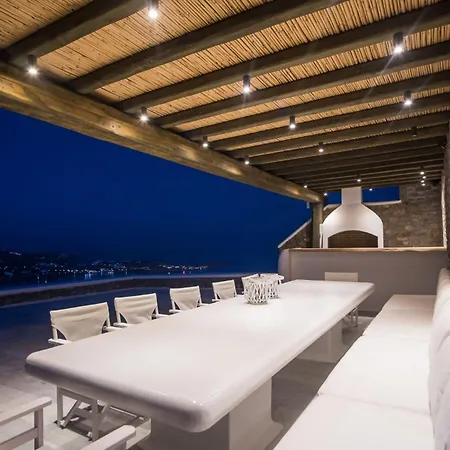 Extravagant Mykonos - 10 Bedrooms - Castillo Di Cuore - Stunning Sea Views - Agios Lazaro Villa Psarou (Mykonos)