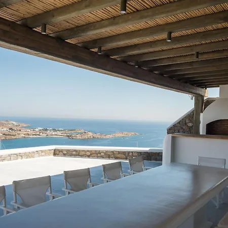 Extravagant Mykonos - 10 Bedrooms - Castillo Di Cuore - Stunning Sea Views - Agios Lazaro Psarou (Mykonos)