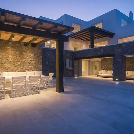 Villa Extravagant Mykonos - 10 Bedrooms - Castillo Di Cuore - Stunning Sea Views - Agios Lazaro
