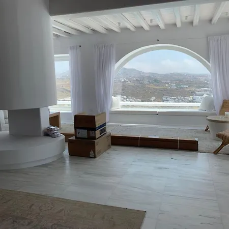 Extravagant Mykonos - 10 Bedrooms - Castillo Di Cuore - Stunning Sea Views - Agios Lazaro Villa *