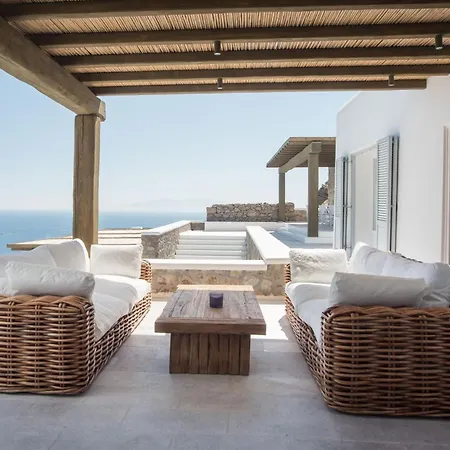 Extravagant Mykonos - 10 Bedrooms - Castillo Di Cuore - Stunning Sea Views - Agios Lazaro Villa *